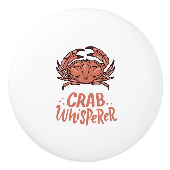 Crab Crabbing Knopp (Framsidan)