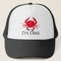 Crab (Crap) Red Baltimore Maryland Crabs Hat