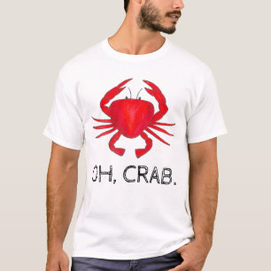 Crab (Crap) Red Baltimore Maryland Crabs Tee