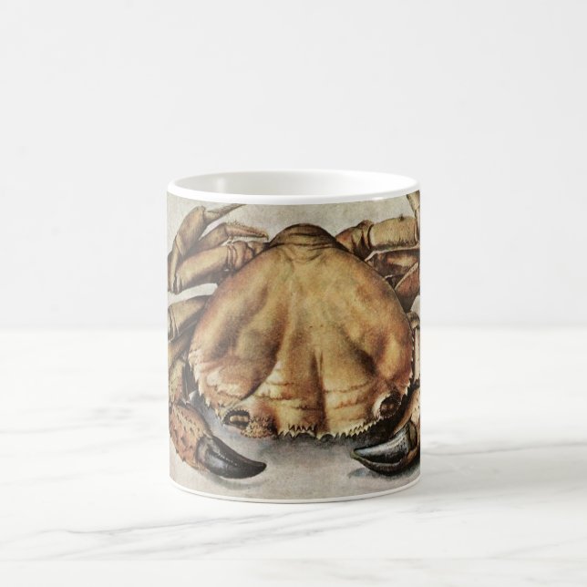 Crab (Creature Under the Sea) (by Albrecht Durer) Kaffemugg (Center)
