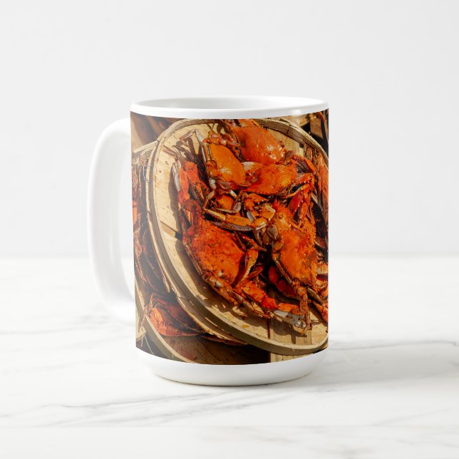 Crab Feast 11 oz eller 15 oz mugg (Framsida vänster)