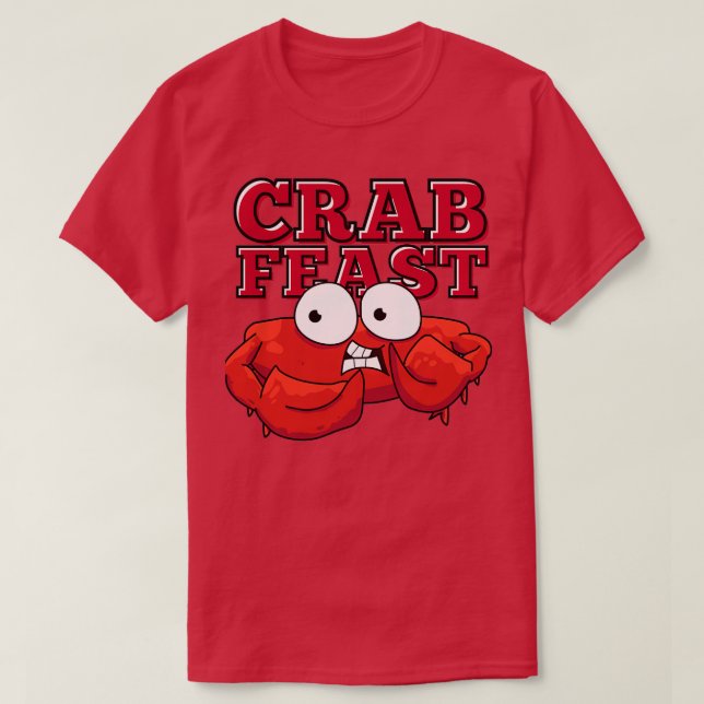Crab Feast 15 T Shirt (Design framsida)