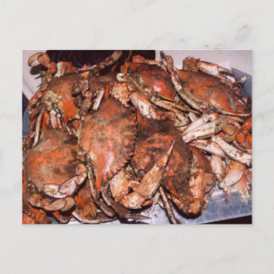 Crab Feast Vykort
