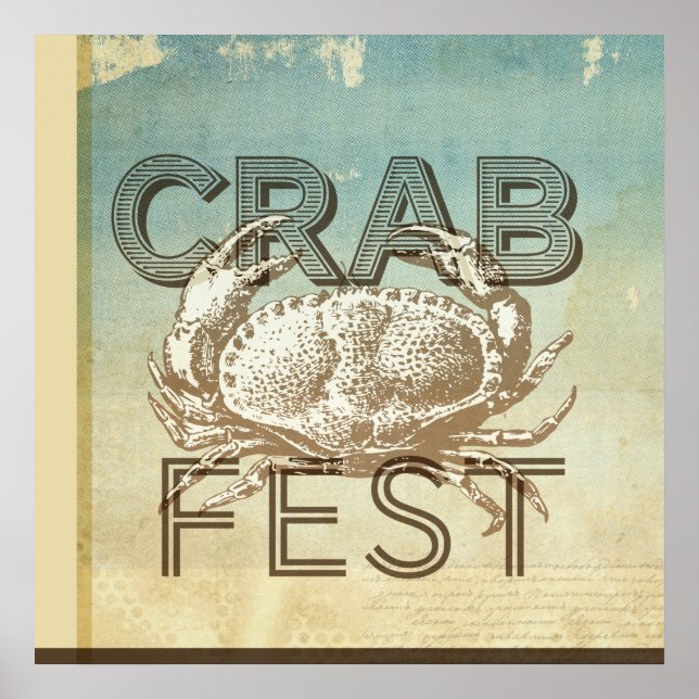 Crab Fest Poster (Framsidan)