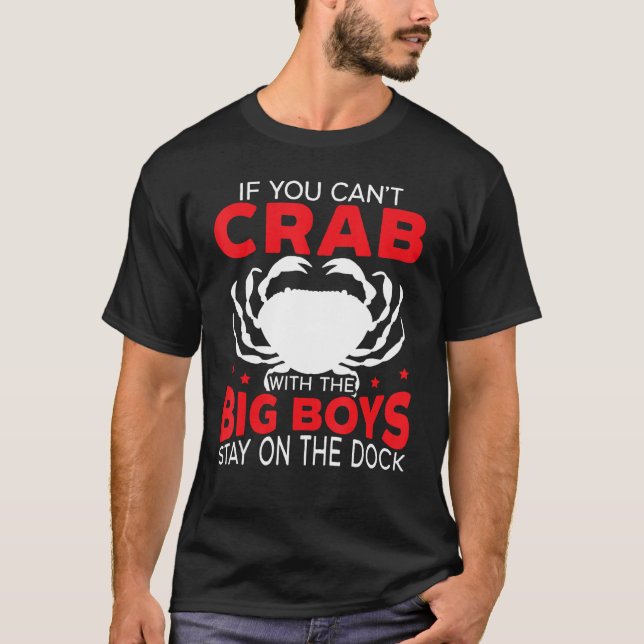 Crab Fisherman Crabby Fisherman Crabbing Fisher Cr T Shirt (Framsida)
