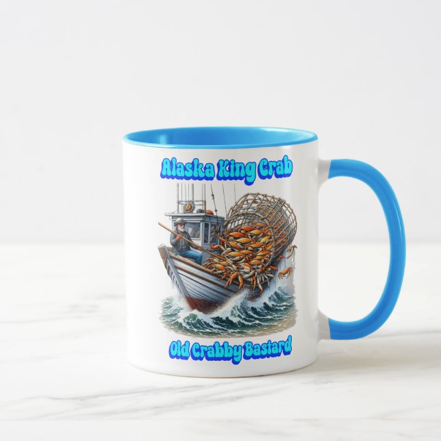 Crab Hunters Voyage Old Crabby Bastard Mugg (Höger)