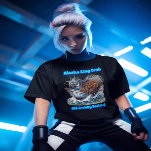 Crab Hunters Voyage Old Crabby Bastard T Shirt