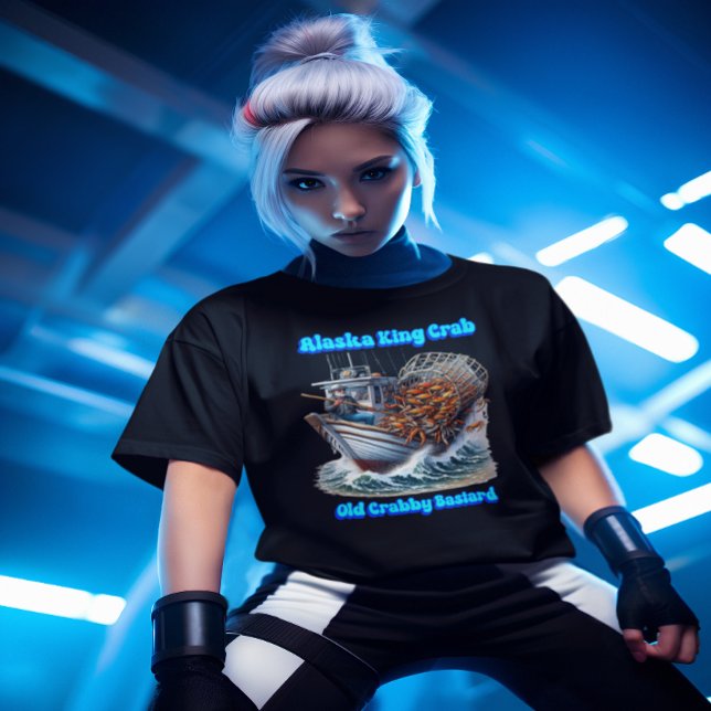 Crab Hunters Voyage Old Crabby Bastard T Shirt (Skapare uppladdad)