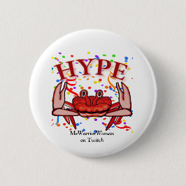 Crab Hype, MeWarriorWoman på Twitch Knapp