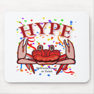Crab Hype, MeWarriorWoman på Twitch Musmatta