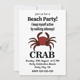 Crab I-Behållan är aktiv genom att gå på Sideways  Inbjudningar