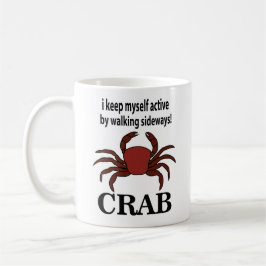 Crab I-Behållan är aktiv genom att gå på Sideways  Kaffemugg