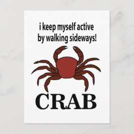 Crab I-Behållan är aktiv genom att gå på Sideways  Vykort