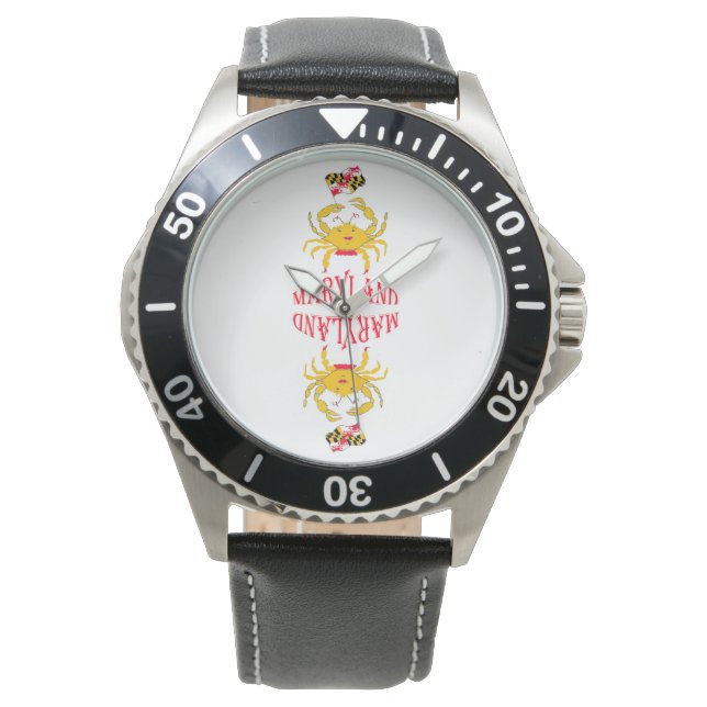 Crab i Maryland Armbandsur (Framsida)