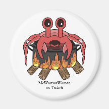 Crab in Pot, MeWarriorWoman på Twitch