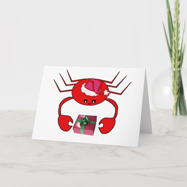 CRAB JULAFTON CARDS HELGKORT (Framsida)