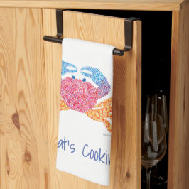 Crab Kitchen Towel Kökshandduk