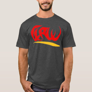 Crab Klo Typography Logotyp T Shirt