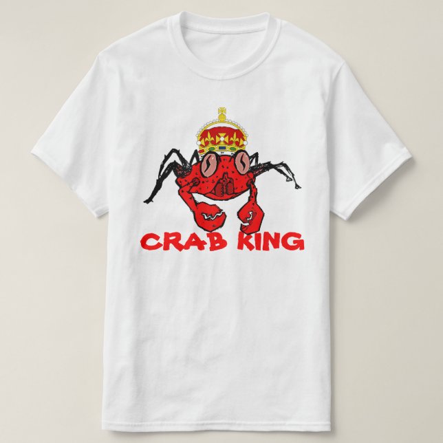 Crab Kung Tee Shirt (Design framsida)