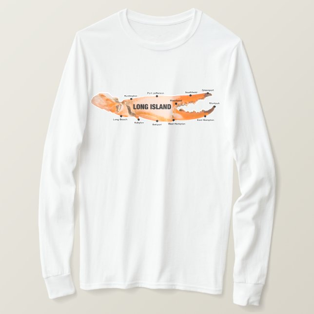 CRAB LEG ISLAND T SHIRT (Design framsida)