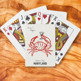 Crab Maryland Bröllop Casinokort