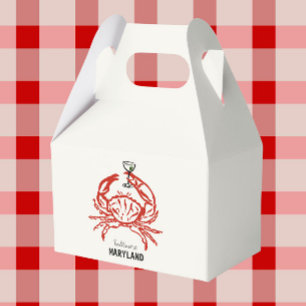 Crab Maryland Bröllop Presentaskar