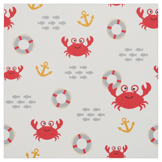 Crab med livboj tyg (Provkarta)