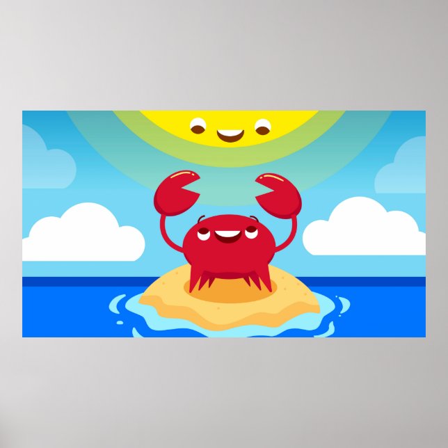 Crab Meets Sol Poster (Framsidan)
