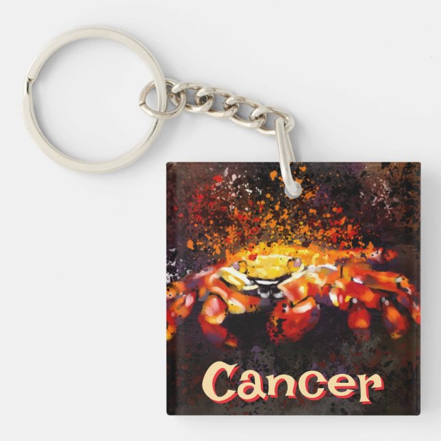 Crab Nautical Coastal Beach Cancer Personlig (Framsidan)