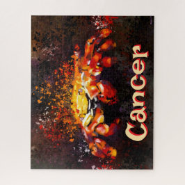 Crab Nautical Coastal Beach Cancer Personlig Pussel