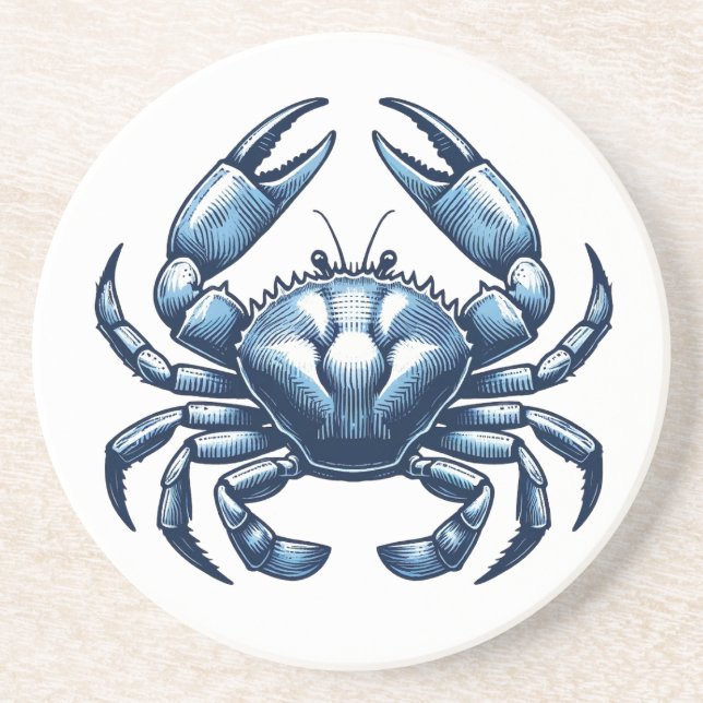 Crab Nautical Underlägg (Framsidan)
