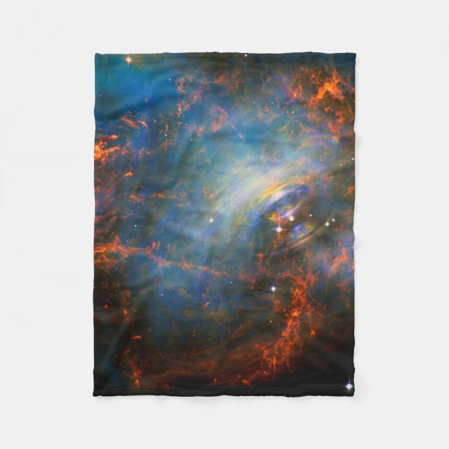 Crab Nebula Fleecefilt (Framsidan)