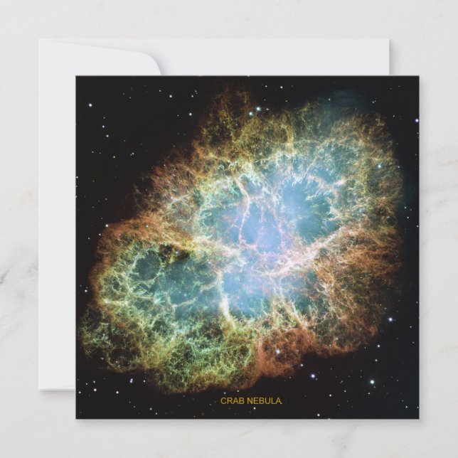 Crab Nebula Inbjudningar (Framsida)