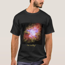 Crab Nebula, jag är Crabby Tshirt