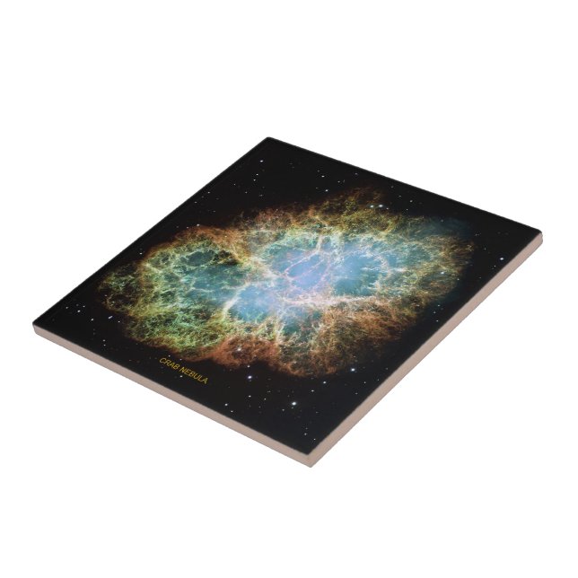 Crab Nebula Kakelplatta (Sidan)