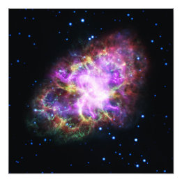 Crab Nebula Large Photo Print Fototryck