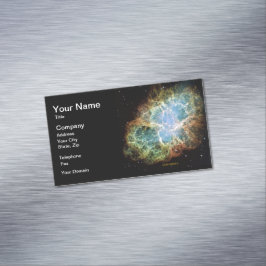 Crab Nebula Magnetiska Visitkort