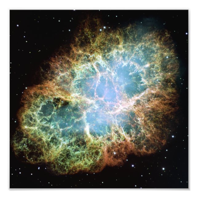 Crab Nebula (mobiltelescope) Fototryck (Framsidan)