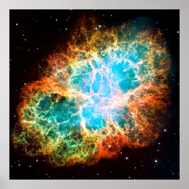 Crab Nebula Poster (Framsidan)