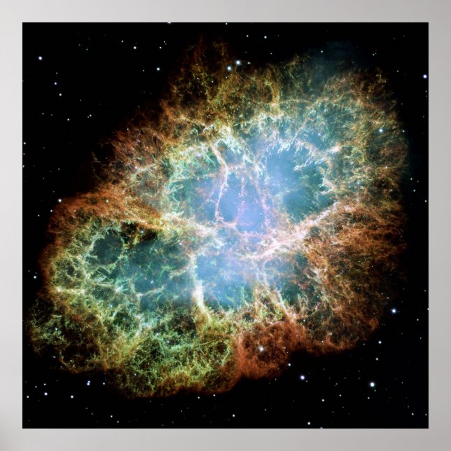 Crab Nebula Poster (Framsidan)