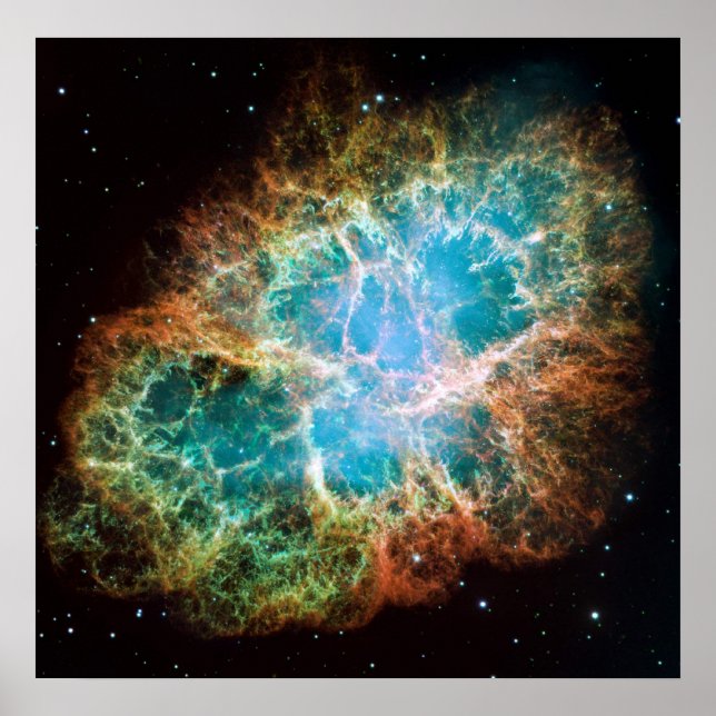 Crab Nebula Poster (Framsidan)