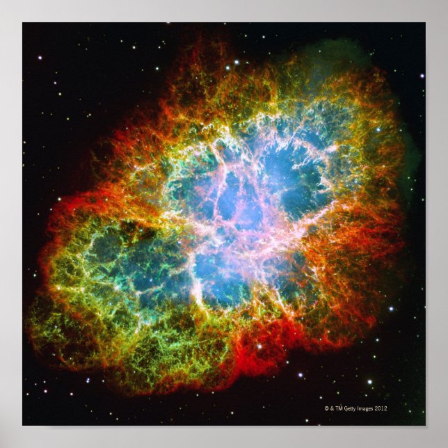 Crab Nebula Poster (Framsidan)