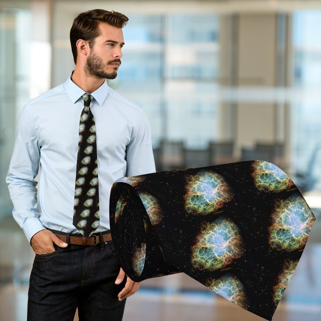 Crab Nebula Rymden NASA Slips (Crab Nebula Outer Space NASA Neck Tie)