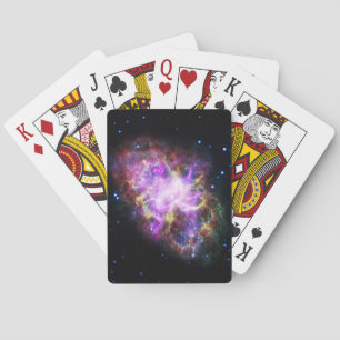 Crab Nebula Supernova Remnant Hubble Composite Casinokort