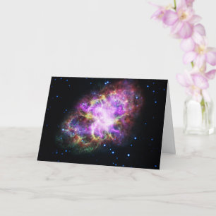 Crab Nebula Supernova Remnant Hubble Composite Kort