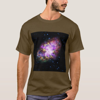 Crab Nebula Supernova Remnant Hubble Composite T Shirt