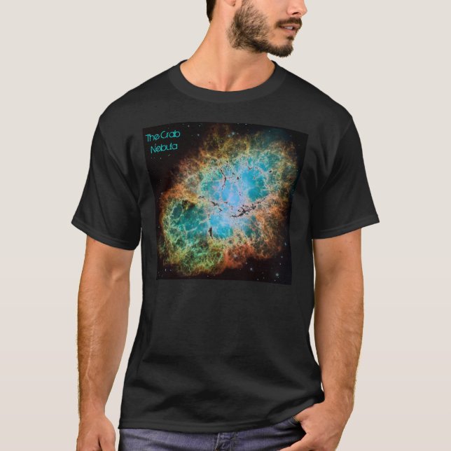 Crab Nebula Tee Shirt (Framsida)