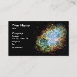 Crab Nebula Visitkort