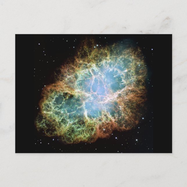 Crab Nebula Vykort (Framsida)