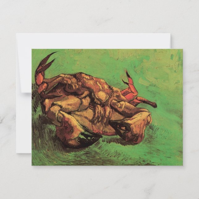 Crab på baksidan av Vincent van Gogh (Framsida)